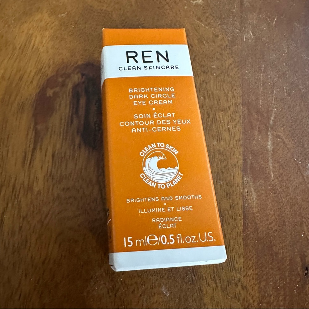 Ren skincare brightening dark circle eye‎ cream NEW 15mL